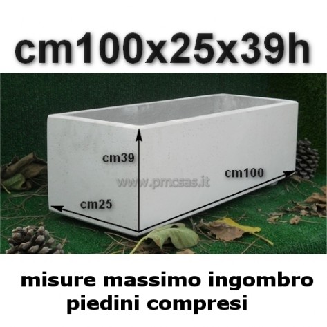 fioriera in cemento vl1002539
