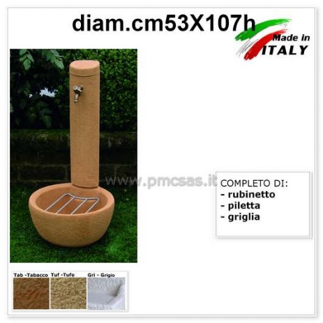 fontana in cemento