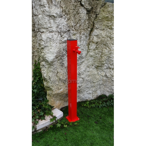 fontane in ferro da giardino quadrato cm601 ros