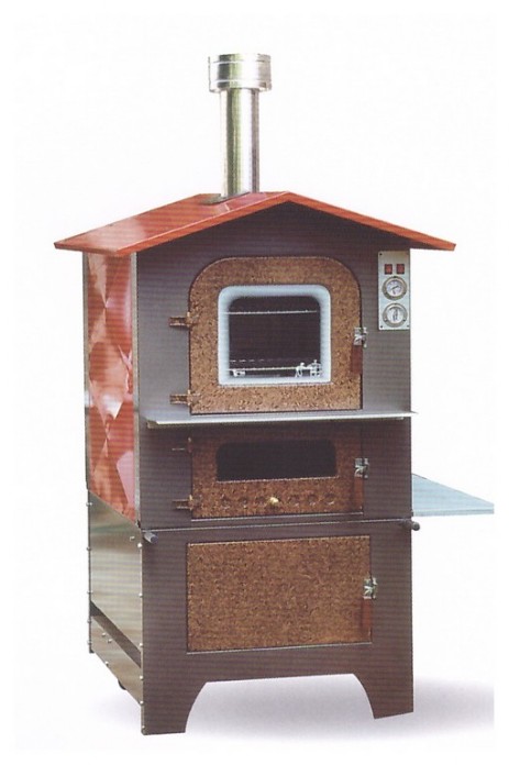 forno a legna con ruote