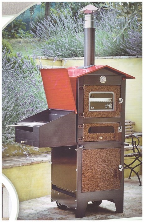 forno per piza a legna