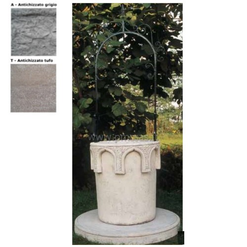 pozzi da giardino gotico 704 a