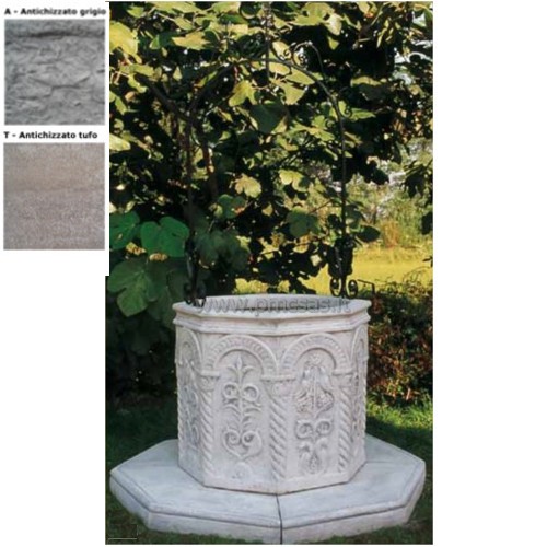 pozzi da giardino ottagonale 705 a