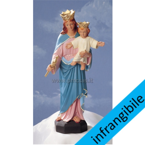 statua della madonna maria ausiliatrice f13