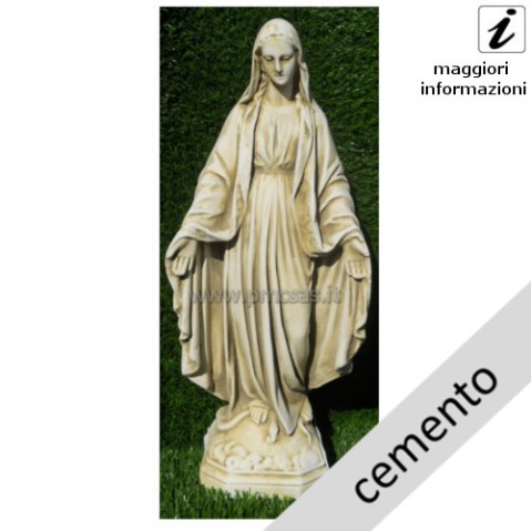 statua madonna immacolata cemento