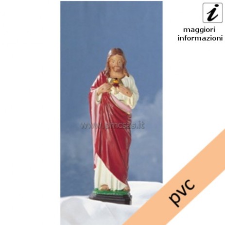 statua sacro cuore pvc