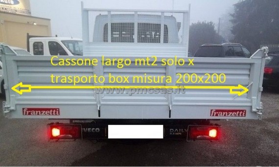 trasporto baracca di cantiere