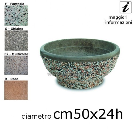 vasi in cemento tondi coccin50